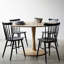 Windsor Black Stain Chair In 2020 Black Round Dining Table Round Dining Table Round Dining