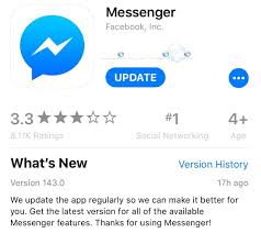 Facebook Messenger Ios App Update 143 0 Facebook Messenger App Ios App
