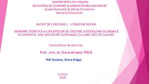 À quoi sert ce modèle ? Prezentare Raport De Cercetare I Doctorat By Doina Dragoi