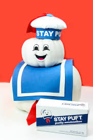 Real face of marshmallow youtube / marshmallows are a staple of the modern candy landscape. No Carve Diy Stay Puft Marshmallow Man Pumpkin Brite And Bubbly