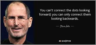 Steve Jobs Quote You Can T Connect The Dots Looking Forward You Can Only