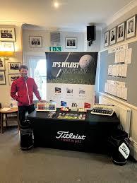 Tom Hiscock the ball specialist from Titleist will be in the club until 4pm  today! Pop in and have a chat to find out what balls will best suit your  game! Bude