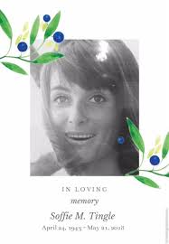 On behalf of the Tingle family, we are hoping to share this invitation with  Soffie's friends and acquaintances who may not have heard the news of her  memorial. Please share this post
