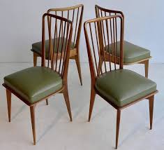 Paolo Buffa Dining Chairs Italy 1950s Dining Chairs Oversized Chair Living Room Luxury Office Chairs