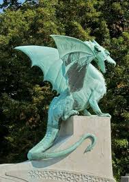Dragon Bridge Ljubljana Slovenia Dragon Pictures Dragon Statue Dragon Sculpture