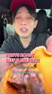 Replying to @░▒▓█►─═ Ĵ𝑜ｎα𝐡 @Arbys $7 Cheddarthon 🤤 The Roast Beef n  Cheddar! #arbys #roastbeef #sandwich #asmr #mukbang #fy #fypシ #fyp