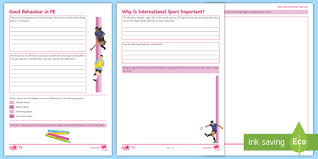 You can also browse through our toddler printables and kindergarten printables. Pe Cover Lesson Activity Sheets Teacher Made