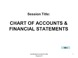Session Title Chart Of Accounts Financial Statements