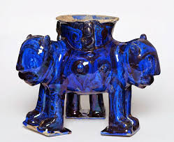 Turk Kozmolojisi Selcuklu Seramik Insan Ve Hayvan Figurleri Ceramics Ancient Kind Of Blue