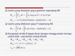 Usaha Dan Energi Ppt Download