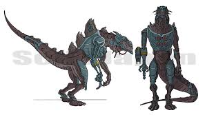 Cyber Zilla Monstruos Gigantes Monstruos Criatura