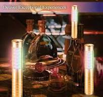 Amazon.com: 4 Packs Rechargeable LED Strobe Baton Lights ...