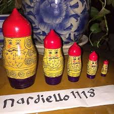 Maybe you would like to learn more about one of these? Vintage Russian Matryoshka Nesting Dolls Antique Set Of Ussr Bearded Man Doll Ebay