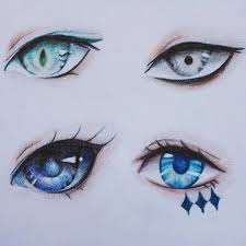 More Eyes 3 Are Inspired By Minmonsta Ones In My Own Style Can U Guess Who Risovanie Glaza Risovat Glaza Risovat