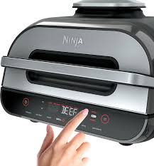 Customer Reviews Ninja Ninja Foodi Smart Xl 6 In 1 Indoor Grill With 4 Qt Air Fryer Roast Bake Broil Dehydrate Black Fg551 Best Buy