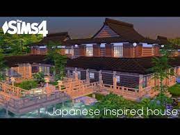 The Sims 4 Japanese Inspired House No Cc Stop Motion Youtube Sims 4 Japanese Sims 4 Sims 4 Japanese Cc