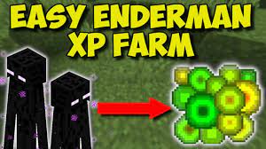 Easiest Enderman Xp Farm In Minecraft 1 16 Infinite Xp Farm Youtube Minecraft Farm Harry Potter Minecraft