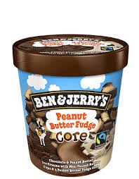 Ben & jerry's ice cream pints are recognizable all over the world. Peanut Butter Fudge Core Ben Jerry S