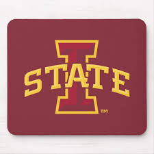 bglkcs iowa state university iowa state arched logo mouse pad