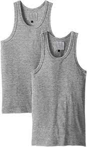 Levi S 300 Series 2 Pack Cotton Ribbed Tank Top In Gray For Men Lyst