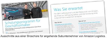 Maybe you would like to learn more about one of these? So Vergutet Amazon Logistics Die Subunternehmer