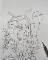 Chloe On Instagram Working On A Redraw And Dtiys Official Will Be Posted Later Today Song Exhausted By Chloe Moriondo Art Sketches Art Art Drawings