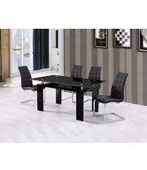 Some advanced thought about your purchase will pay dividends later. The Sophistication Of The Black Glass Dining Table And Chairs Clearance Dining Table And Chairs