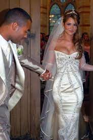Cheryl And Ex Husband Ashley Cole Cheryl Cole Wedding Mermaid Formal Dress Wedding Dresses