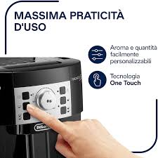 If you want to quickly prepare a cup of latte, cappuccino, or any italian drinks with frothy milk on top, this machine is what you need. Amazon Com Delonghi Super Automatic Espresso Coffee Machine With An Adjustable Grinder Manual Cappuccino Maker For Brewing Espresso Cappuccino Latte Ecam22110b Magnificas Drip Coffeemakers Kitchen Dining