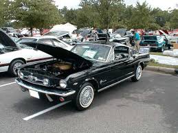 Image result for Raven Black 1965 Mustang