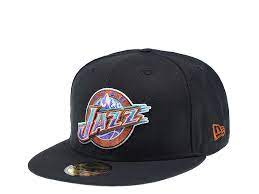 Bbr home page > contracts > utah jazz. New Era Utah Jazz Classic Black Edition 59fifty Fitted Cap Topperzstore De