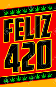 Feliz 420, Happy 420 Spanish Text Marijuana Symbol, Vector Illustration  Legalization. Royalty Free SVG, Cliparts, Vectors, and Stock Illustration.  Image 167503942.