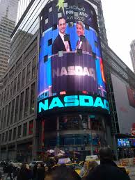 The company with the best investor relations is. Medline Representatives Featured On The Nasdaq Omx Marketsite Tower In Times Square Getting Ready To Ring The Nasdaq Stock Market Innovation Award Stock Market