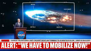 Stars - 🚨 COSMIC RED ALERT: 4 Space Telescopes Catch 3I/ATLAS Turning Blood-Red – US Space Force Scrambles! 🚨 Hold onto your hats – interstellar comet 3I/ATLAS just flipped to a chilling