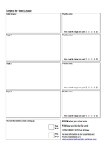 music practice charts