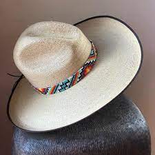 Pin By Rubyhindssheep On Hat Bands In 2021 Beaded Hat Bands Hat Band Beaded Hat