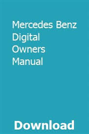 Mercedes Benz Digital Owners Manual Chilton Repair Manual Owners Manuals Repair Manuals