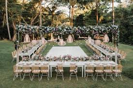 Meaghan And Luke S Romantic Bohemian Wedding At Villa The Sanctuary In Canggu The In 2020 Small Backyard Wedding Backyard Wedding Ceremony Wedding Backyard Reception
