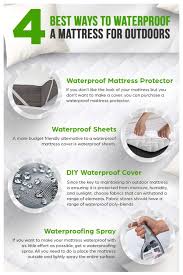 Check out our outdoor mattress cover selection for the very best in unique or custom, handmade pieces from our home & living shops. How To Waterproof A Mattress For Outdoors Best Outdoor Mattress