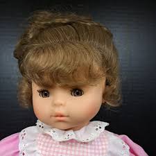 Vintage Max Zapf Monica Doll Light Brown Hair Sleepy Eyes Made In Germany  '86
