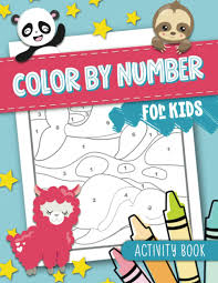 The airplane coloring page features a few tricky spots that will allow your kid to focus and go slow with their work. Color By Number For Kids Activity Book 50 Animal Themed Coloring Pages For Children Ages 3 10 June Lucy Kids 9781646084371 Amazon Com Books