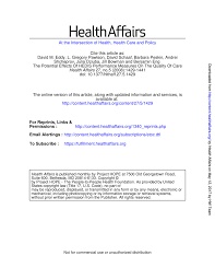 Pdf The Potential Effects Of Hedis Performance Measures On