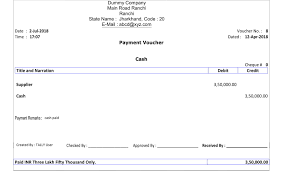 A payment voucher template can be used to create this document. New Format Of Payment And Receipt Tdl For Tally Erp 9