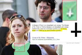 Maybe you would like to learn more about one of these? Chelsea Clinton Wearing A Necklace With An Upside Down Cross This Isn T The First Time This Is Seen On Her