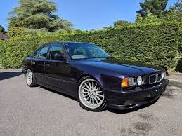 Bmw E34 540i 6 Speed Manual V8 Rare Techno Violet 12 Months Mot Genuine 1 Of 4 Bmw E34 Bmw Euro Cars