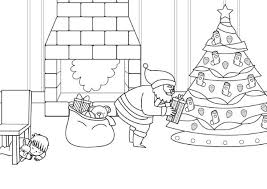 Dibujos Para Colorear De Navidad Papa Noel
