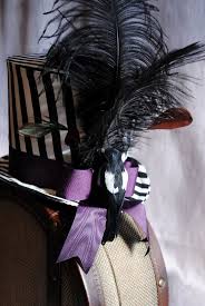 Black And White Striped Top Hat Vintage Circus Top Hat Black White Striped Top Hat For Women Steampunk Ladies Top Hat Victorian Gothic Mini Top Hats Made To Order Top Hats For Women Mini Top Hat Circus Top Hat