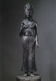 japanese national treasure statues of yume chigai kannon 夢違観音像 法隆寺 buddhist art asian sculptures tibetan art
