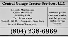 Central Garage Tractor Services, LLC