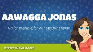 Aawagga Jonas First Name Personality & Popularity